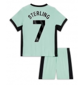 Maillot de football Réplique Chelsea Raheem Sterling #7 Troisième Enfant 2023-24 Manche Courte (+ Pantalon court)