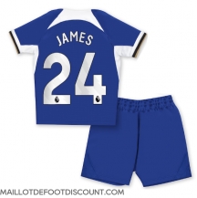 Maillot de football Réplique Chelsea Reece James #24 Domicile Enfant 2023-24 Manche Courte (+ Pantalon court)