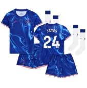 Maillot de football Réplique Chelsea Reece James #24 Domicile Enfant 2024-25 Manche Courte (+ Pantalon court)