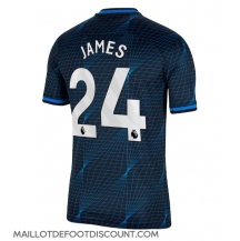 Maillot de football Réplique Chelsea Reece James #24 Extérieur 2023-24 Manche Courte