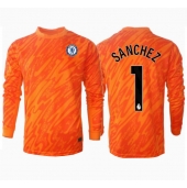 Maillot de football Réplique Chelsea Robert Sanchez #1 Gardien de but Domicile 2024-25 Manche Longue