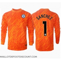 Maillot de football Réplique Chelsea Robert Sanchez #1 Gardien de but Domicile 2024-25 Manche Longue