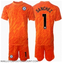 Maillot de football Réplique Chelsea Robert Sanchez #1 Gardien de but Domicile Enfant 2024-25 Manche Courte (+ Pantalon court)