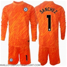 Maillot de football Réplique Chelsea Robert Sanchez #1 Gardien de but Domicile Enfant 2024-25 Manche Longue (+ Pantalon court)