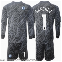 Maillot de football Réplique Chelsea Robert Sanchez #1 Gardien de but Extérieur Enfant 2024-25 Manche Longue (+ Pantalon court)