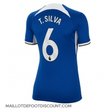 Maillot de football Réplique Chelsea Thiago Silva #6 Domicile Femme 2023-24 Manche Courte