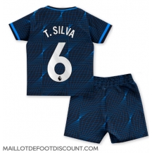 Maillot de football Réplique Chelsea Thiago Silva #6 Extérieur Enfant 2023-24 Manche Courte (+ Pantalon court)