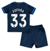 Maillot de football Réplique Chelsea Wesley Fofana #33 Extérieur Enfant 2023-24 Manche Courte (+ Pantalon court)