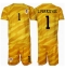 Maillot de football Réplique Croatie Dominik Livakovic #1 Gardien de but Domicile Enfant Europe 2024 Manche Courte (+ Pantalon court)