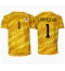 Maillot de football Réplique Croatie Dominik Livakovic #1 Gardien de but Domicile Europe 2024 Manche Courte