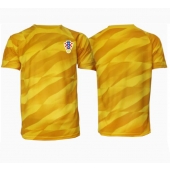 Maillot de football Réplique Croatie Gardien de but Domicile Europe 2024 Manche Courte