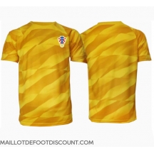 Maillot de football Réplique Croatie Gardien de but Domicile Europe 2024 Manche Courte
