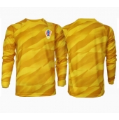 Maillot de football Réplique Croatie Gardien de but Domicile Europe 2024 Manche Longue