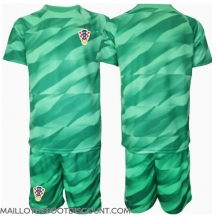 Maillot de football Réplique Croatie Gardien de but Extérieur Enfant Europe 2024 Manche Courte (+ Pantalon court)
