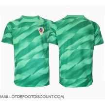 Maillot de football Réplique Croatie Gardien de but Extérieur Europe 2024 Manche Courte