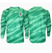 Maillot de football Réplique Croatie Gardien de but Extérieur Europe 2024 Manche Longue