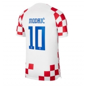 Maillot de football Réplique Croatie Luka Modric #10 Domicile Mondial 2022 Manche Courte