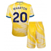 Maillot de football Réplique Crystal Palace Adam Wharton #20 Extérieur Enfant 2024-25 Manche Courte (+ Pantalon court)
