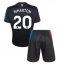 Maillot de football Réplique Crystal Palace Adam Wharton #20 Troisième Enfant 2024-25 Manche Courte (+ Pantalon court)