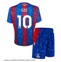 Maillot de football Réplique Crystal Palace Eberechi Eze #10 Domicile Enfant 2024-25 Manche Courte (+ Pantalon court)