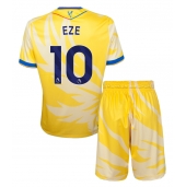 Maillot de football Réplique Crystal Palace Eberechi Eze #10 Extérieur Enfant 2024-25 Manche Courte (+ Pantalon court)