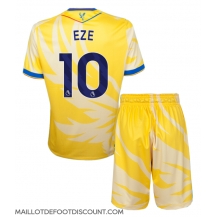 Maillot de football Réplique Crystal Palace Eberechi Eze #10 Extérieur Enfant 2024-25 Manche Courte (+ Pantalon court)