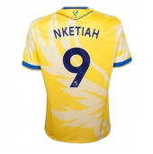 Maillot de football Réplique Crystal Palace Eddie Nketiah #9 Extérieur 2024-25 Manche Courte