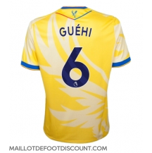 Maillot de football Réplique Crystal Palace Marc Guehi #6 Extérieur 2024-25 Manche Courte