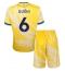 Maillot de football Réplique Crystal Palace Marc Guehi #6 Extérieur Enfant 2024-25 Manche Courte (+ Pantalon court)