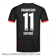 Maillot de football Réplique Eintracht Frankfurt Hugo Ekitike #11 Extérieur 2024-25 Manche Courte