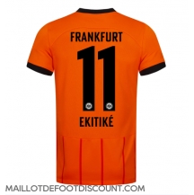 Maillot de football Réplique Eintracht Frankfurt Hugo Ekitike #11 Troisième 2024-25 Manche Courte