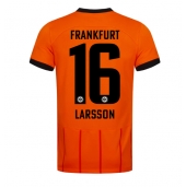 Maillot de football Réplique Eintracht Frankfurt Hugo Larsson #16 Troisième 2024-25 Manche Courte