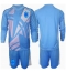 Maillot de football Réplique Espagne Gardien de but Domicile Enfant Europe 2024 Manche Longue (+ Pantalon court)