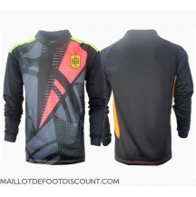 Maillot de football Réplique Espagne Gardien de but Extérieur Europe 2024 Manche Longue