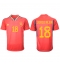 Maillot de football Réplique Espagne Jordi Alba #18 Domicile Mondial 2022 Manche Courte