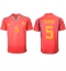 Maillot de football Réplique Espagne Sergio Busquets #5 Domicile Mondial 2022 Manche Courte