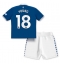 Maillot de football Réplique Everton Ashley Young #18 Domicile Enfant 2023-24 Manche Courte (+ Pantalon court)