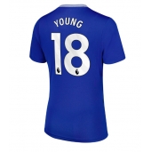 Maillot de football Réplique Everton Ashley Young #18 Domicile Femme 2024-25 Manche Courte