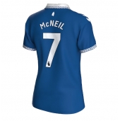 Maillot de football Réplique Everton Dwight McNeil #7 Domicile Femme 2023-24 Manche Courte