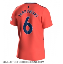 Maillot de football Réplique Everton James Tarkowski #6 Extérieur 2023-24 Manche Courte