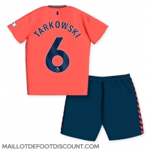 Maillot de football Réplique Everton James Tarkowski #6 Extérieur Enfant 2023-24 Manche Courte (+ Pantalon court)