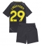 Maillot de football Réplique Everton Jesper Lindstrom #29 Extérieur Enfant 2024-25 Manche Courte (+ Pantalon court)