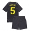 Maillot de football Réplique Everton Michael Keane #5 Extérieur Enfant 2024-25 Manche Courte (+ Pantalon court)