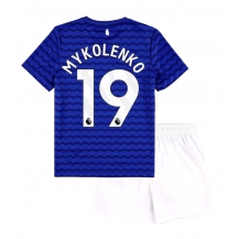 Maillot de football Réplique Everton Vitaliy Mykolenko #19 Domicile Enfant 2025-26 Manche Courte (+ Pantalon court)
