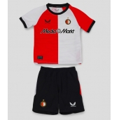 Maillot de football Réplique Feyenoord Domicile Enfant 2024-25 Manche Courte (+ Pantalon court)