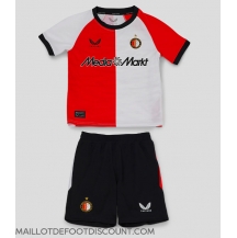 Maillot de football Réplique Feyenoord Domicile Enfant 2024-25 Manche Courte (+ Pantalon court)
