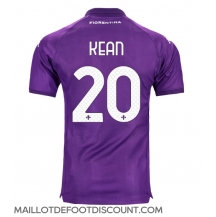 Maillot de football Réplique Fiorentina Moise Kean #20 Domicile 2024-25 Manche Courte