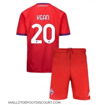 Maillot de football Réplique Fiorentina Moise Kean #20 Troisième Enfant 2024-25 Manche Courte (+ Pantalon court)