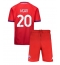 Maillot de football Réplique Fiorentina Moise Kean #20 Troisième Enfant 2024-25 Manche Courte (+ Pantalon court)