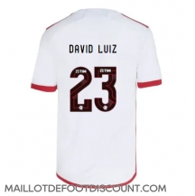 Maillot de football Réplique Flamengo David Luiz #23 Extérieur 2024-25 Manche Courte